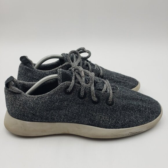 Allbirds Wool Runners Sneakers 11 Mens Athletic Lace Up Shoes Gray - Picture 2 of 12